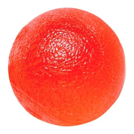 Fabrication Enterprises CanDo Gel Hand Exercise Ball, Small Circular, Red, Soft 10-1492